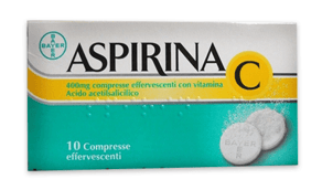 Aspirina c 10 compresse effervescenti 400+240mg 400+240mg