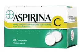Aspirina c 20 compresse effervescenti 400+240mg 400+240mg