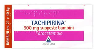 Fotografia del prodotto Tachipirina 10 supposte per bambini 500 mg