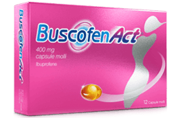 Fotografia del prodotto Buscofenact 12 capsule 400 mg