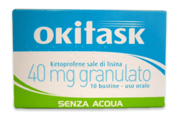 Fotografia del prodotto Okitask os 10 bustine granulari 40 mg