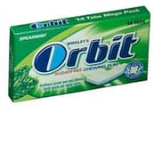 Orbit spearmint sugar free