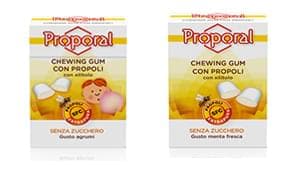 Proporal chewing gum ment 25g