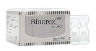 Rinorex aerosol bicarb 25fx3ml