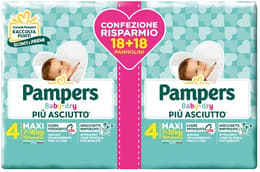 Pampers bd duo downcount ma36p