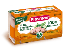 Plasmon omog pollo fagiolin 2 pz