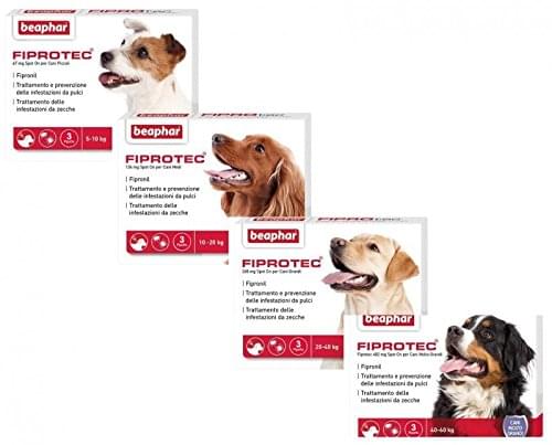 Fiprotec 3pip 20 cani 40 kg