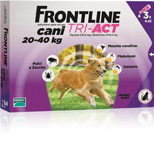 Frontline tri act 3pip 20 40kg