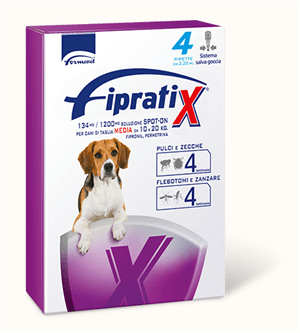 Fipratix 4pip 10 cani 20 kg