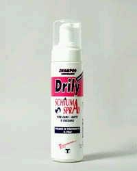 Drily shampoo schiuma spray