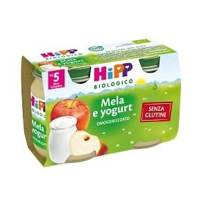 Hipp bio omog mela yogurt2x125