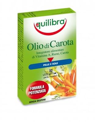 Olio di carota vegetali 32 capsule