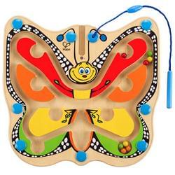 Farfalla volteggiante colorata