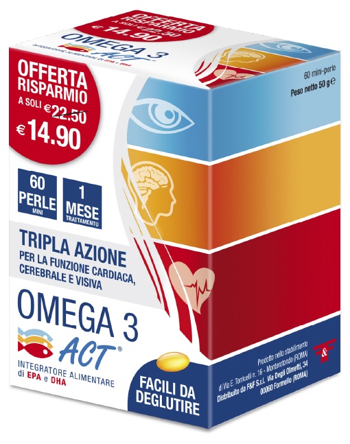 Omega 3 act 60prl mini 540 mg