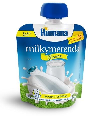 Humana milkymerenda bianca