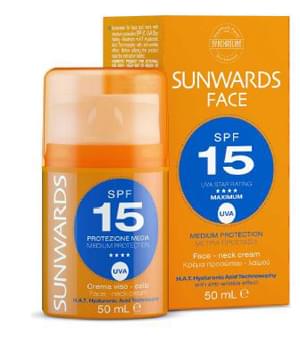Sunwards face cream spf15