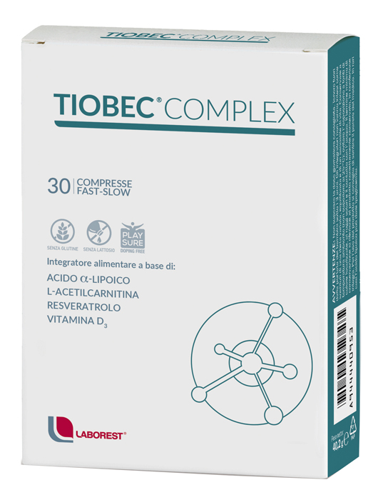 Tiobec complex fast slow 30 compresse