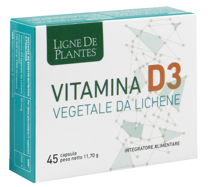 Vitamina d3 vegetale 45 capsule