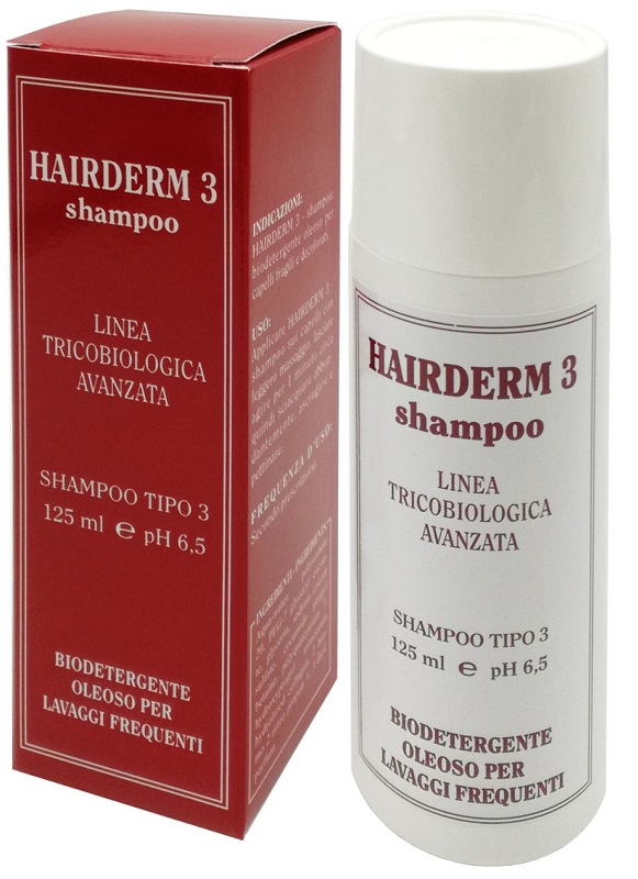 Hairderm shampoo 3 lavaggi fre