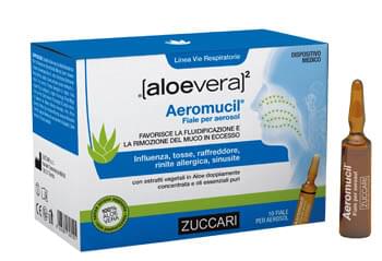 Aloevera2 aeromucil 10 fiale 5 ml