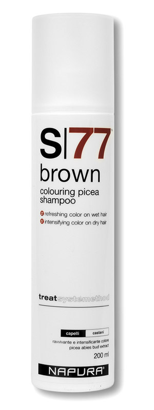 Napura s 77 brown shampoo 200 ml