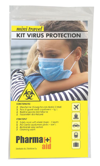 Mini travel kit virus protect