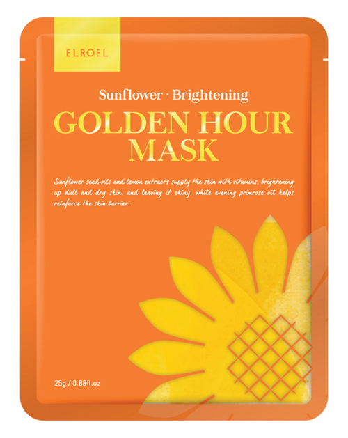 Elroel golden hour mask sunflo