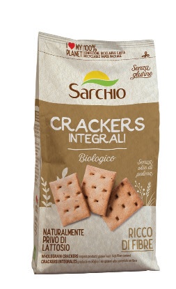 Sarchio crackers integrali 180 g