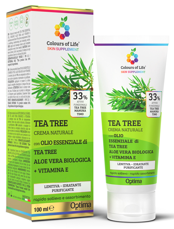 Tea tree 33% crema colou 100 ml
