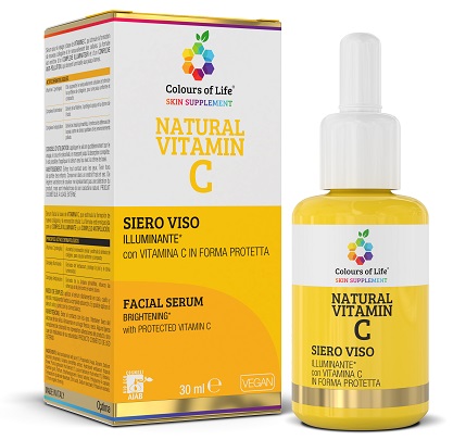 Natural vitamin c siero colour
