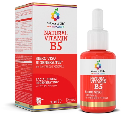 Natural vitamin b5 siero colou