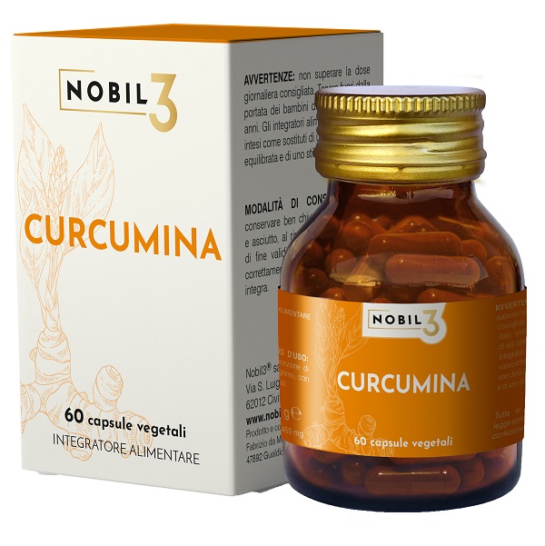 Nobil3 curcumina veg 60 capsule