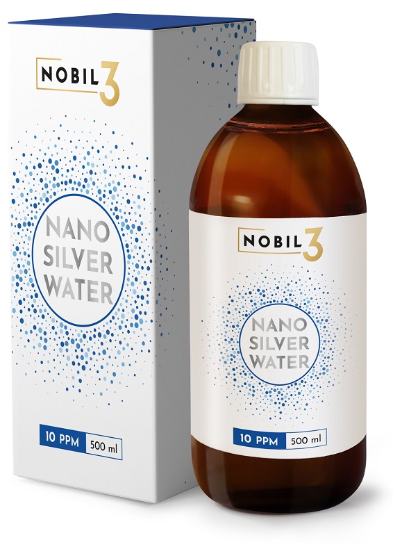 Nobil3 nano silver 10ppm 500 ml