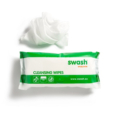 Swash cleansing wipes s p 48 pz